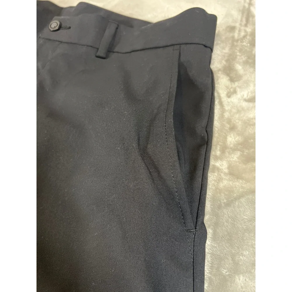 Grand Slam Golf Shorts Mens 32 Black Lightweight Performance Flat Front Preppy